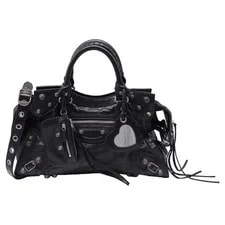 Balenciaga — Balenciaga Neo Cagole City Top Handle in Lamb One Size — Handbag — resale