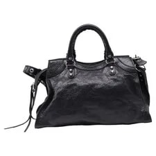 Balenciaga Neo Cagole City Top Handle in Lamb One Size 4