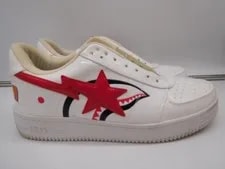 A Bathing Ape — A Bathing Ape Bapesta Shark Low Top Sneakers — Sneaker — resale