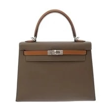 Hermès — Hermes Kelly 25 Outside Stitching SP Order Etoupe — Handbag — resale