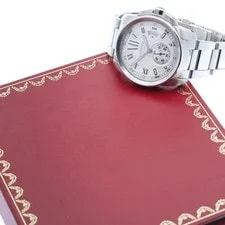 Cartier — Cartier Calibre DE W7100015 42mm SS Silver Dial Automatic Date #C269 — Watch — resale