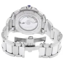 Cartier Calibre DE W7100015 42mm SS Silver Dial Automatic Date #C269 3