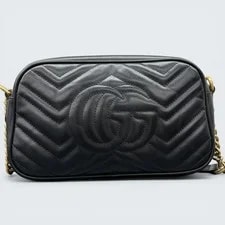 Gucci GG Marmont Small 447632 Chain Crossbody Auth 3