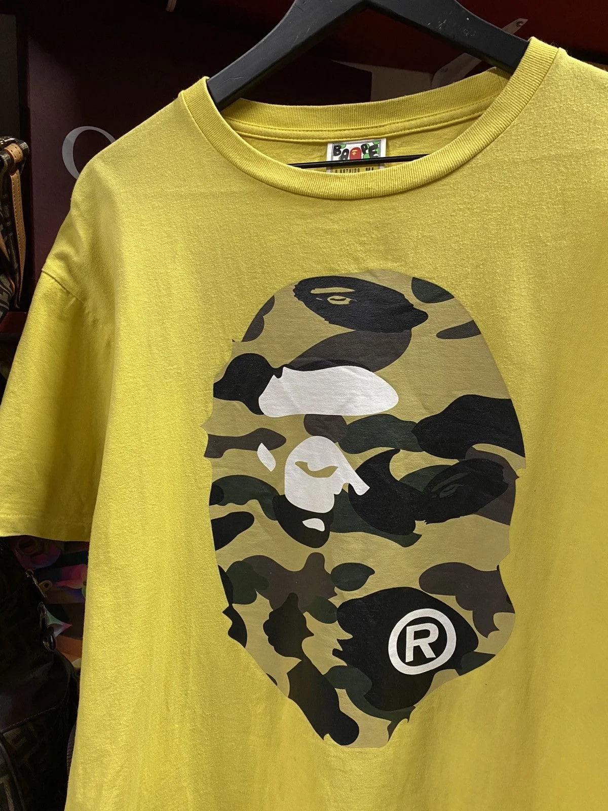 1st Camo Big Ape Head Tee — streetwear — resale