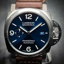 Panerai Luminor Marina 44MM Blue Dial PAM 1313 Very Good B+P - PAM01313 2