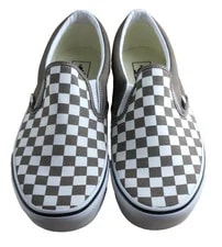 Vans Classic Slip on Color Theory Checkerboard Shoes 3