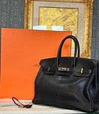 Hermès — Hermes Birkin 35 and With and Dust — Handbag — resale