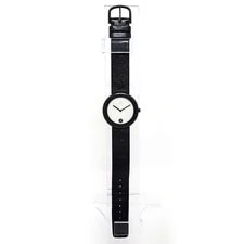 Omega Art Collection Max Bill 87 196.0430 Quartz Ceramic Antique 2
