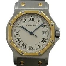 Cartier — Cartier Santos W2001583 30mm Gold OKW200 — Watch — resale