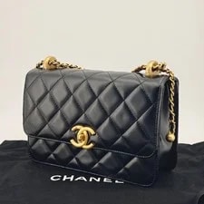 Chanel Shiny Flap Double Ball Adjustable Chain 3