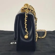 Chanel Shiny Flap Double Ball Adjustable Chain 4