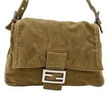 Fendi Mamma Baguette Crossbody Auth 2