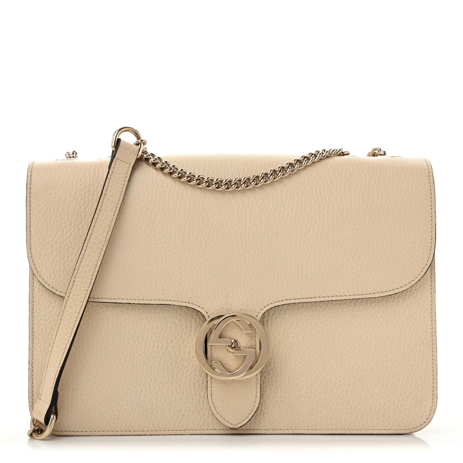 Gucci — Dollar Interlocking G Ivoire — Handbag — resale