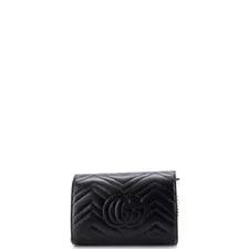 Gucci Petite GG Marmont Chain Wallet Mini 3