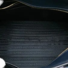 Authenticated Prada Medium Trimmed City Calf Greca Esplanade 4