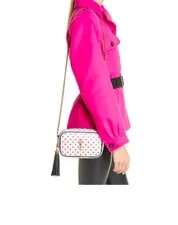 Saint Laurent Mini Lou Polka Dot Camera Crossbody 3