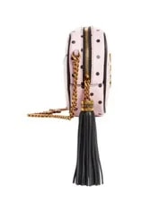 Saint Laurent Mini Lou Polka Dot Camera Crossbody 4