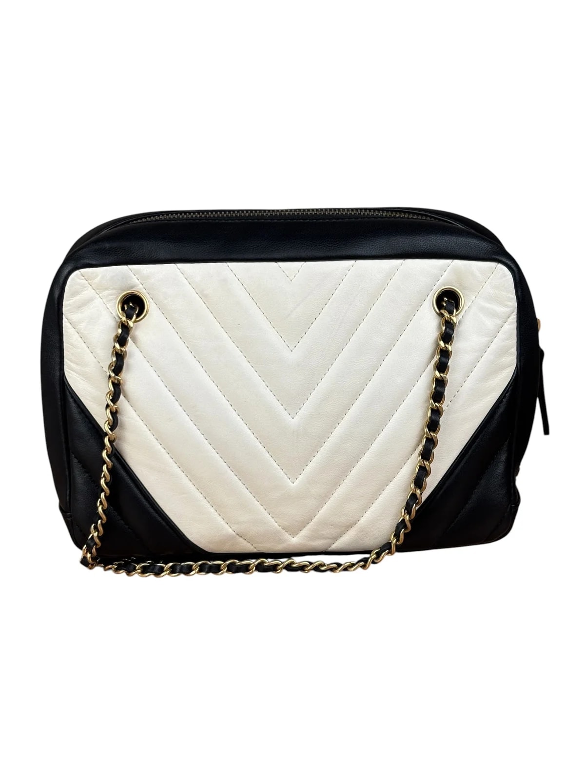 Chanel Chevron V- Camera Case 2014 2