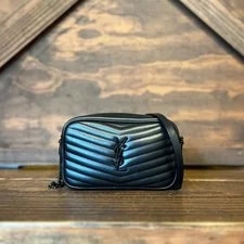 Saint Laurent — Saint Laurent Mini Lou Camera Crossbody — Handbag — resale