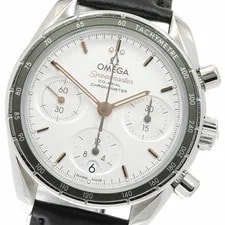 Omega Speedmaster 38 324.32.38.50.02.001 Silver Automatic 38mm Papers 2