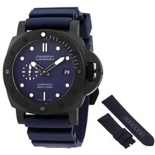Panerai — Panerai Submersible Automatic QuarantaQuattro Carbotech Blu Abisso — Watch — resale