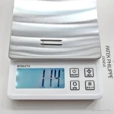 Patek Philippe Genuine Springbar 21mm 18KWG White Gold 18K Solid Recent Genuine 4