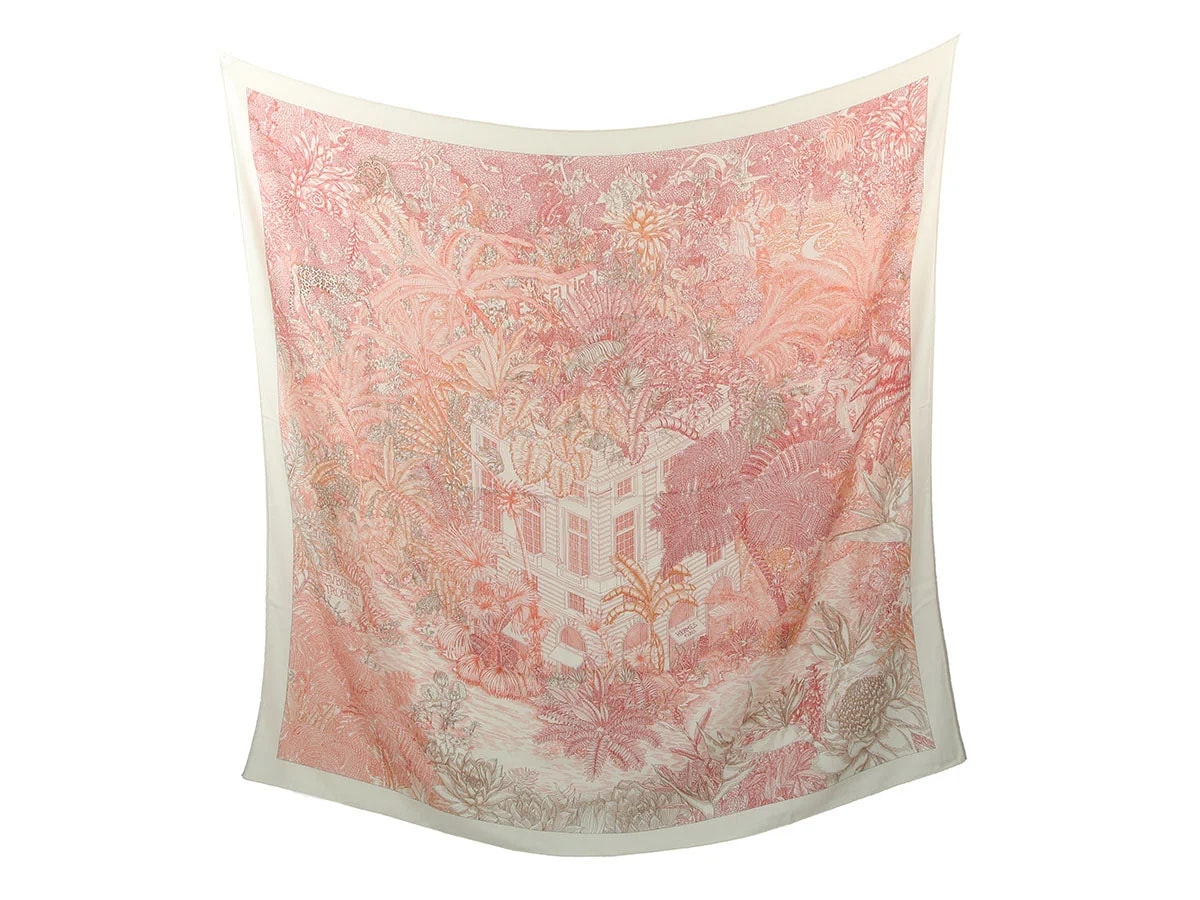 Hermès — Hermès Faubourg Tropical Shawl 140cm — Accessory — resale