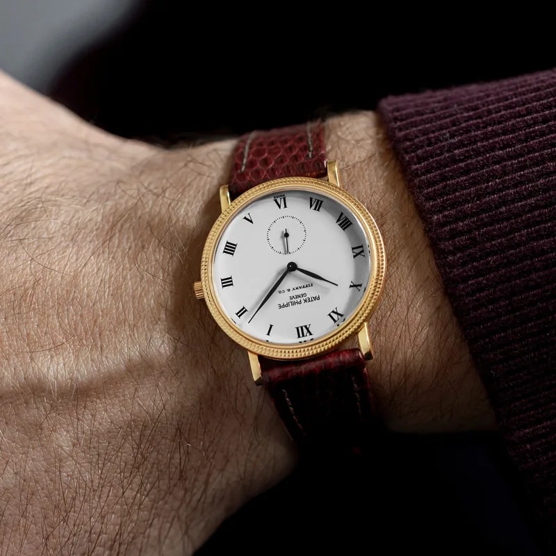 1980s Patek Philippe Calatrava Ref. 3919 Retailed By Tiffany & Co. 2