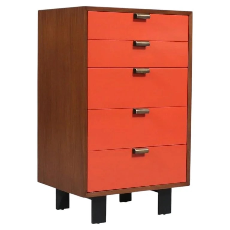 George Nelson, Herman Miller — Expertly Restored- George Nelson -Color Dresser for Herman Miller — Furniture — resale