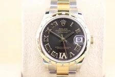 2021 Rolex Datejust 278343RBR Rhodium Diamond Dial + Bezel TT Oyster Papers 31mm 2