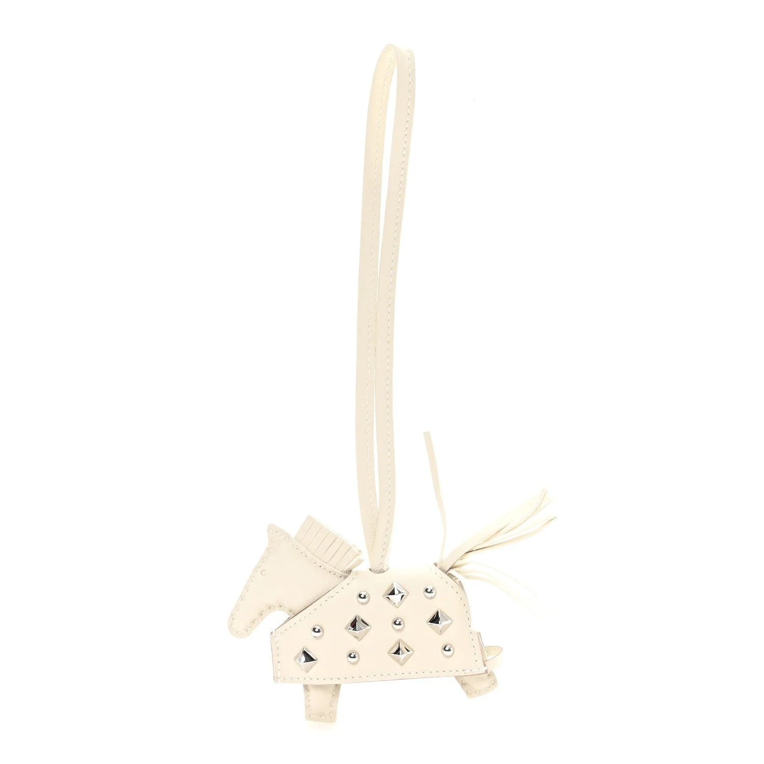 Hermès — Milo Studded Grigri Rodeo Robeo Rock Horse Bag Charm — Accessory — resale