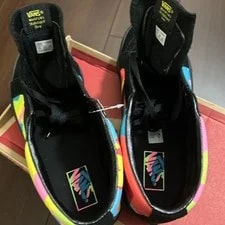 Vans Sk8-Mid Reissue Neon Camo Camo Bl VN0A3MV8ULX Us10 4