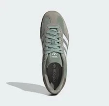 New Adidas Gazelle Indoor Shoes - Pebble / (JI3526) 2