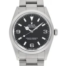Rolex — Rolex Explorer I 14270 Black A Number Second Hand — Watch — resale