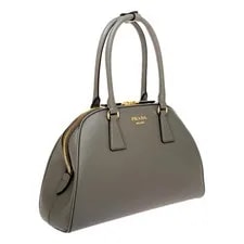 Prada Soft Top Handle Medium Marmo NEW 3