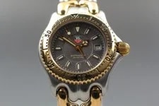 【N 】 TAG Heuer Se/l WG1320-0 Grey Dial 2-Tone 29mm Quartz Japan 3