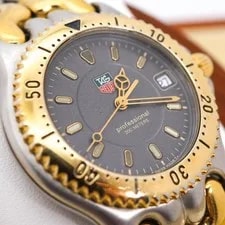 TAG Heuer Professional Cell Quartz WG1120-0 Gray Dial Diver 2