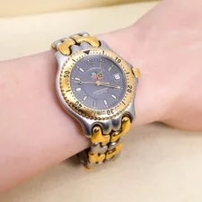 TAG Heuer Professional Cell Quartz WG1120-0 Gray Dial Diver 4