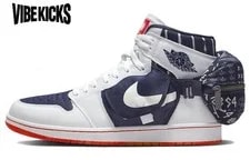 Air Jordan — Air Jordan 1 Retro High Utility 'Quai 54' DV1717-100 New — Sneaker — resale