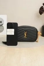 Saint Laurent Lou Camera Quilted HW Crossbody 2