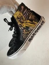 9.5US Dead Stock Vans X Maiden Sk8-Hi LTD Original Collection V 3