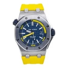 Audemars Piguet Royal Oak Offshore Diver 15710St 2020 Card Blue Dial 42mm 2