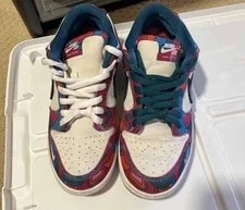 Nike SB Dunk Low Pro Parra Abstract Art Size 9 DH7695-600 3