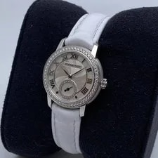 Audemars Piguet Jules 77228BC 18K White Gold Diamond Silver Dial 3