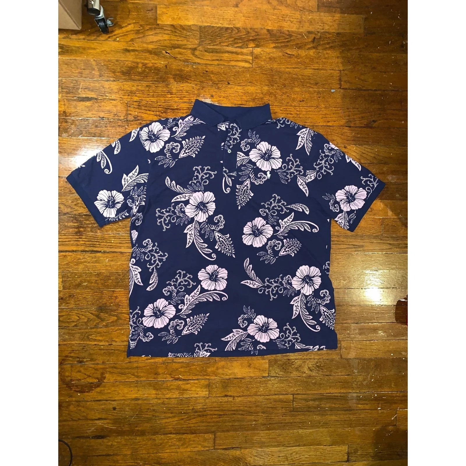 Polo Ralph Lauren — Polo Ralph Lauren Floral Polo Shirt 2XL AOP — streetwear — resale