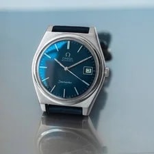 Omega Seamaster Automatic 1969 Blue Dial 2