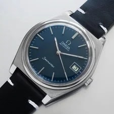 Omega Seamaster Automatic 1969 Blue Dial 3