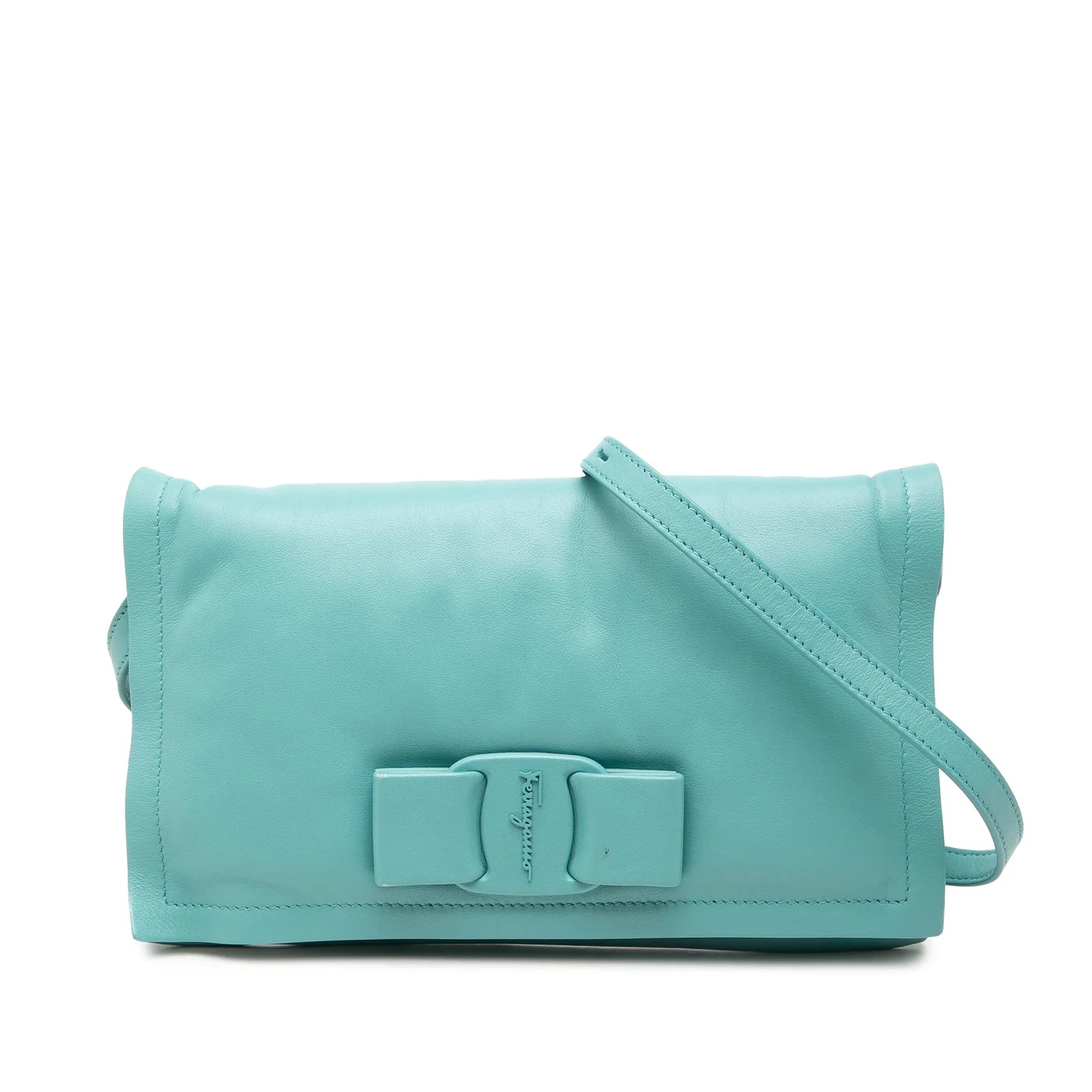 Ferragamo — Mini Padded Viva Bow Crossbody — Handbag — resale