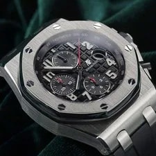 Audemars Piguet — Audemars Piguet Royal Oak Offshore Chronograph “Vampire” Black SET 26470ST — Watch — resale