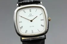 Omega de Ville Cal.1378 30mm Roman White Dial Quartz From Japan 2